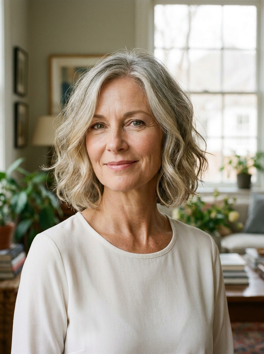 Wavy Bob als Bob Frisuren ab 50 Inspiration 2026